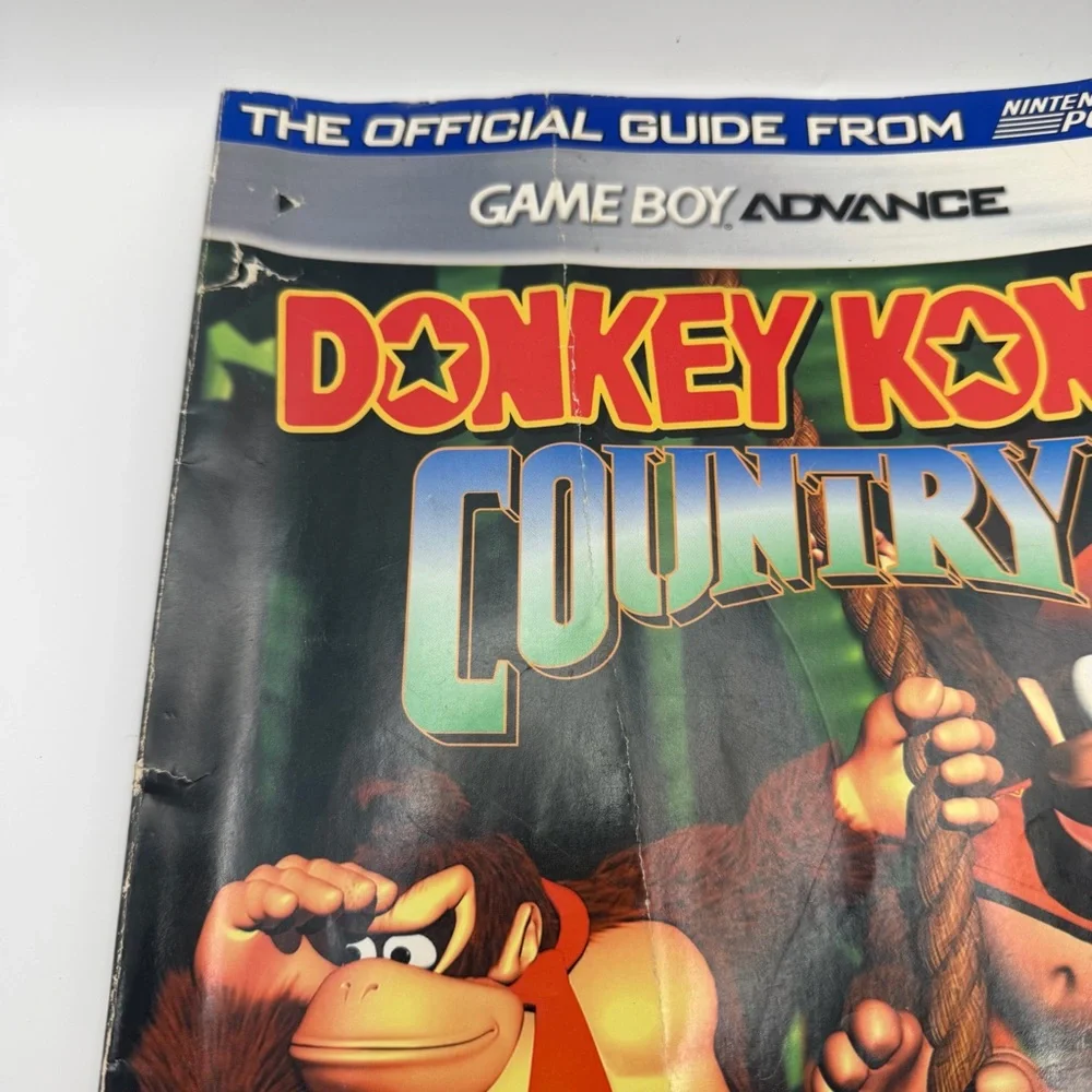 Nintendo Official Guide Book Donkey Kong Game Boy Advance Country Player Guide